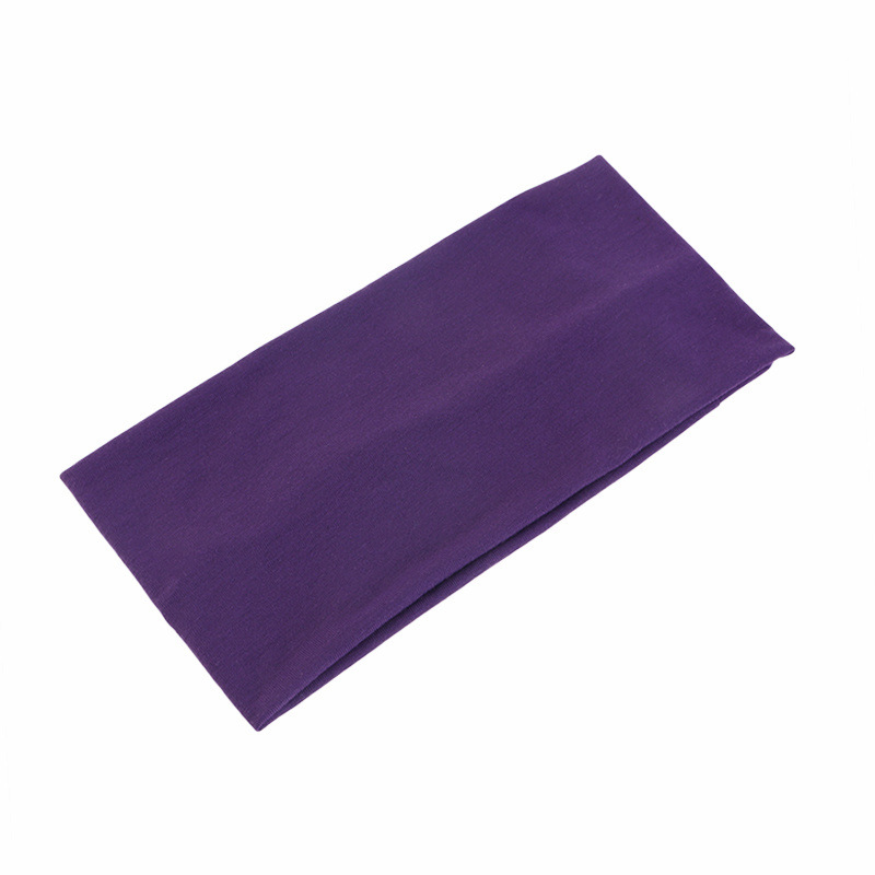 Milanaise Mesh Band - Solid Color Unisex Headband Elastic Wide