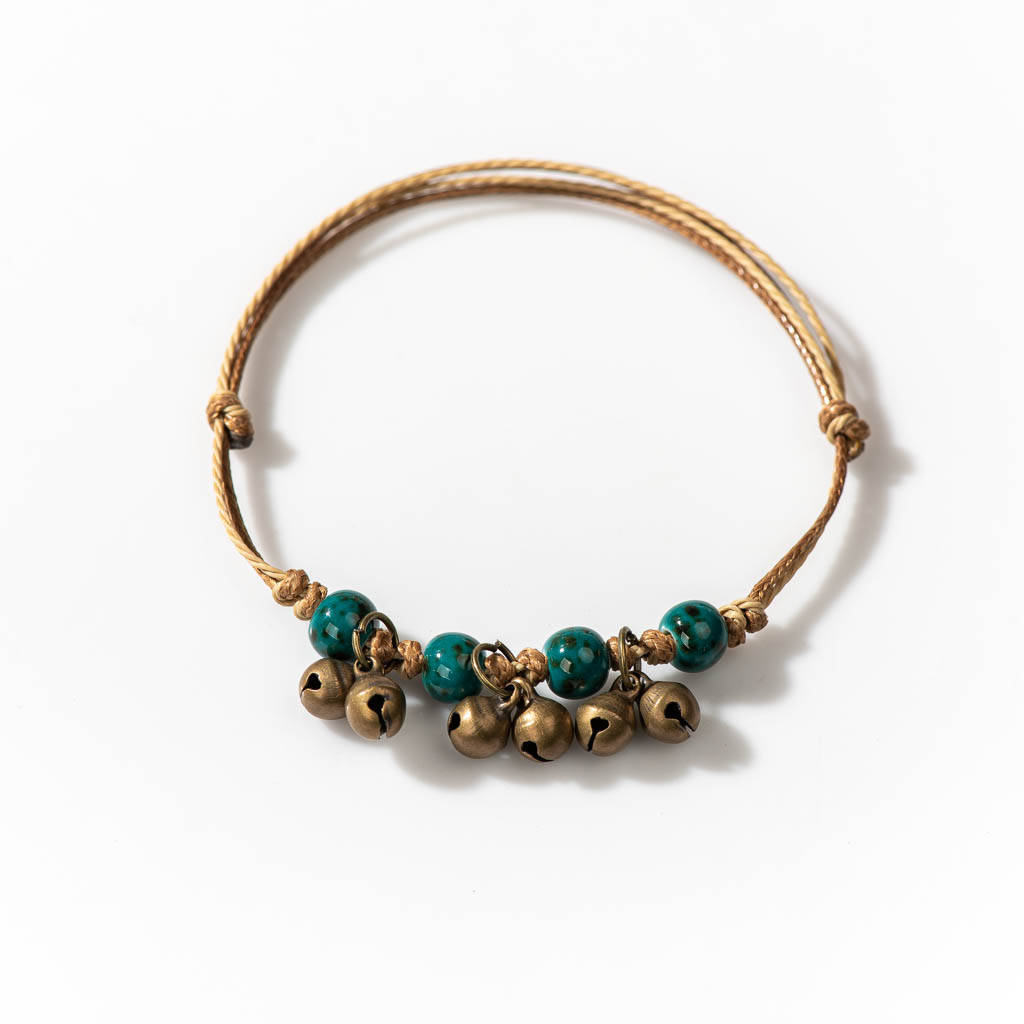 Handmade Ceramic Retro Style B - Ceramic Link Bracelet 评论和价格