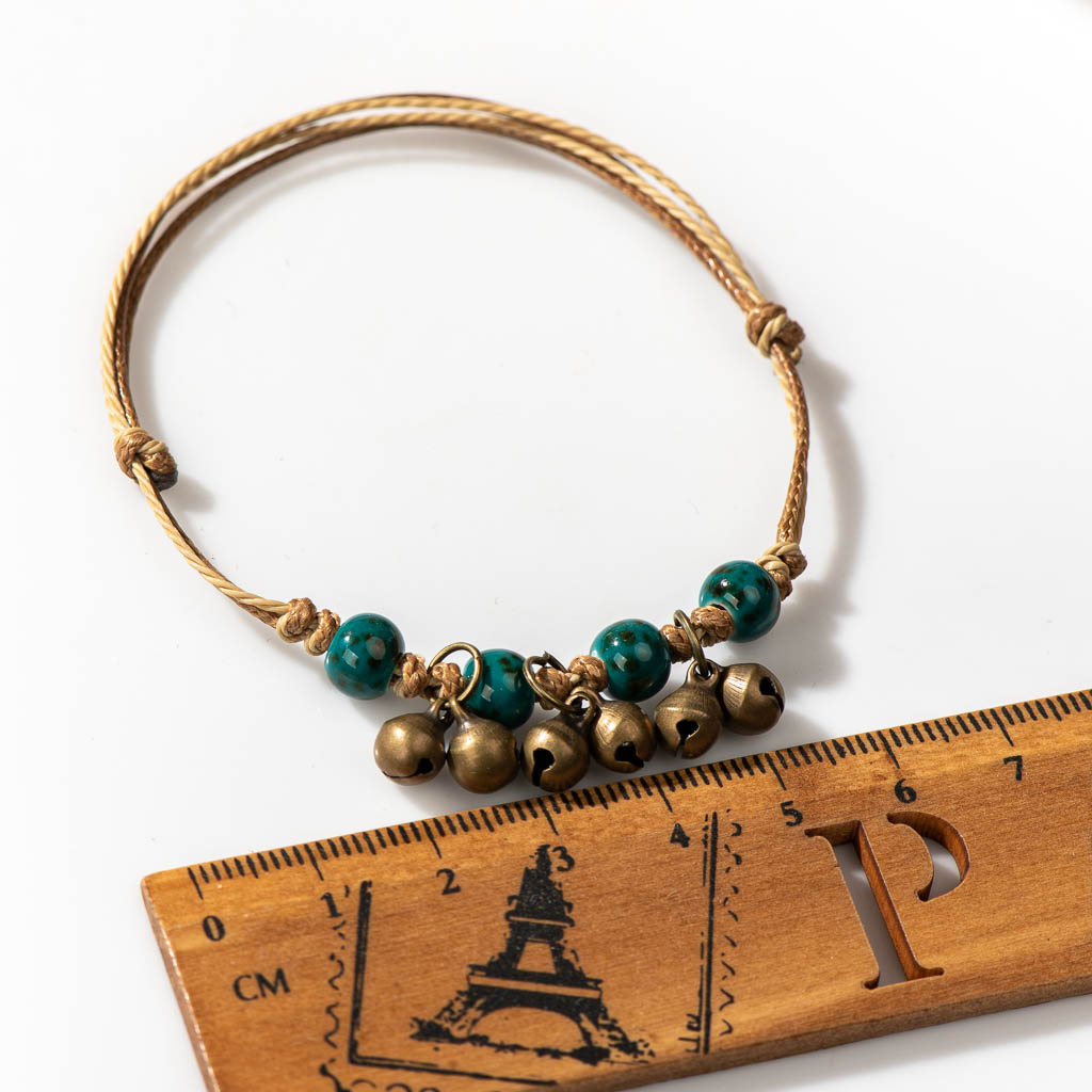 Handmade Ceramic Retro Style B - Ceramic Link Bracelet 评论和价格