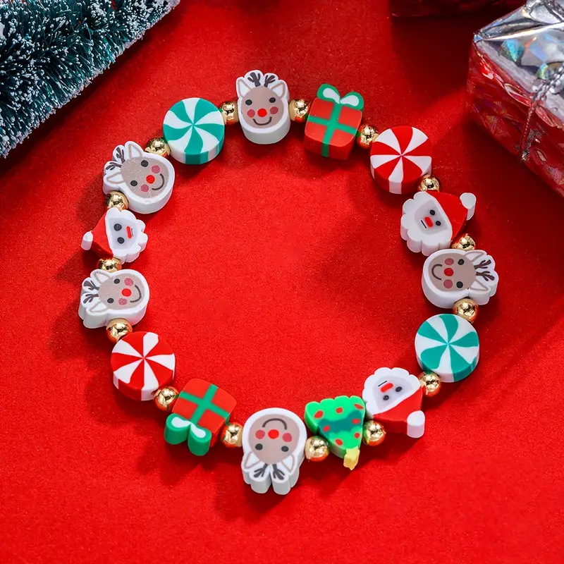 Europe and America Christmas S - Ceramic Link Bracelet 评论和价格