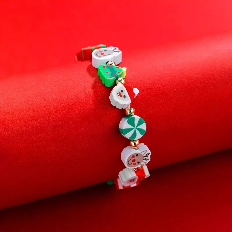 Europe and America Christmas S - Ceramic Link Bracelet 评论和价格
