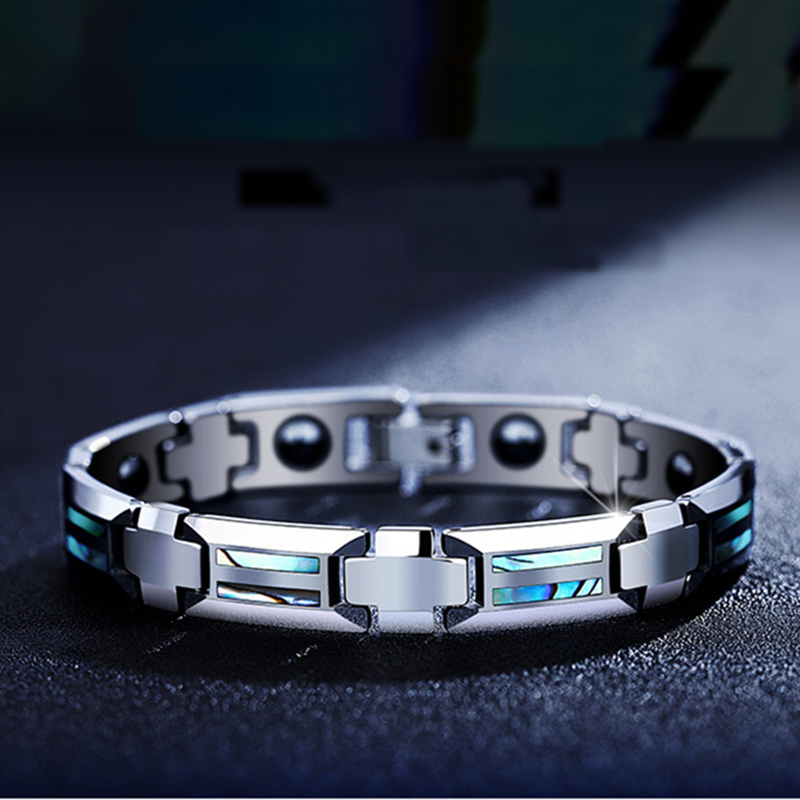 10mm Havey Punk Black Ceramic  - Ceramic Link Bracelet 评论和价格