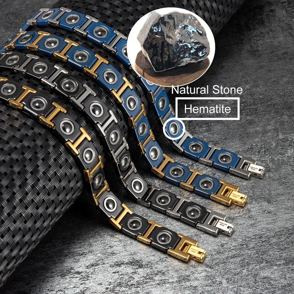 Dreamy Blue Ceramic Bracelet T - Ceramic Link Bracelet 评论和价格