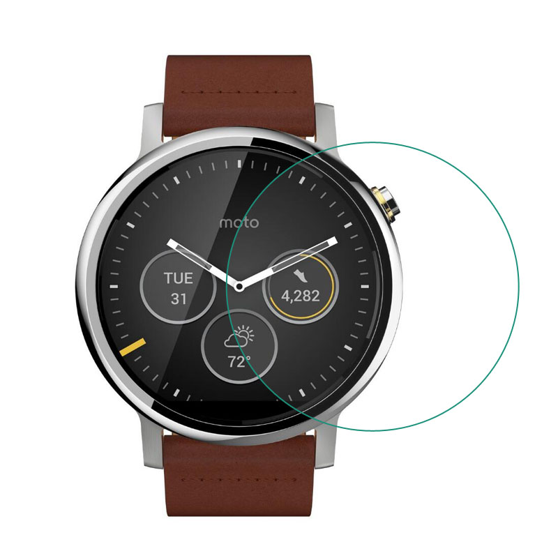 Tempered Glass Protective Film - Motorola Smartwatch Accessories 评论和价格