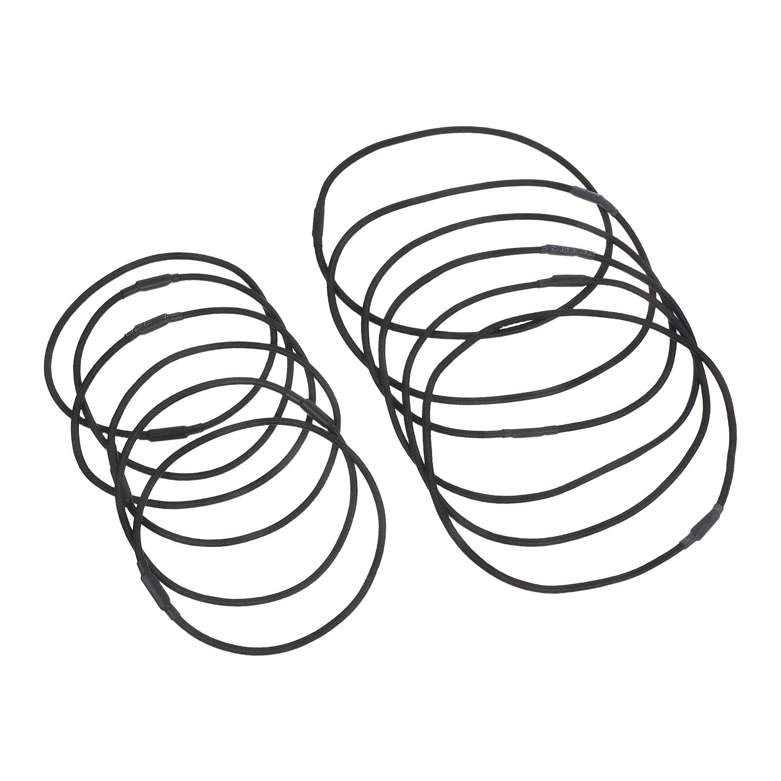 12Pcs Black Microphone Shock M - Silicone Band Replacement 评论和价格