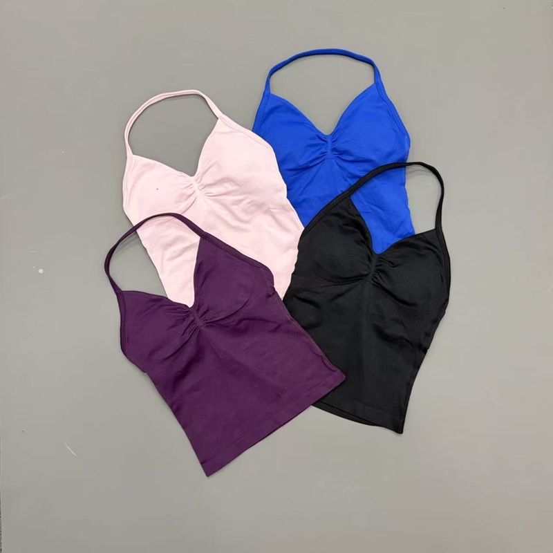 Gym Women Sports Tank Top Seam - Rugged Sport Strap 评论和价格