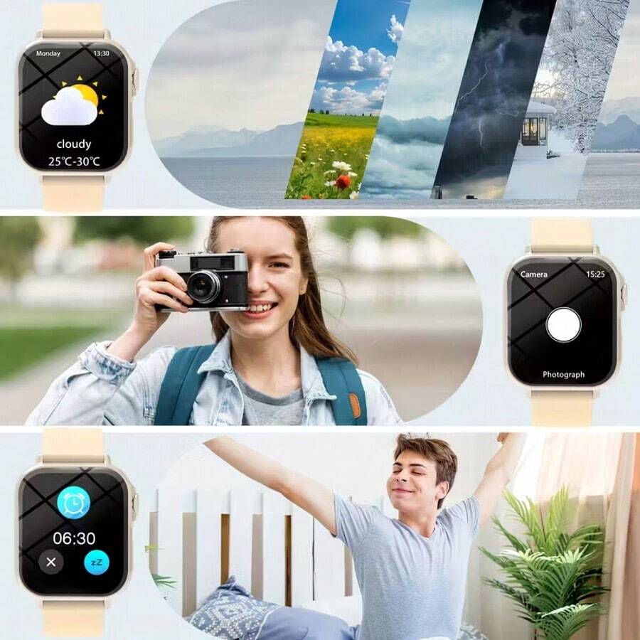 1pc 2025 Smartwatch With Full  - Smartwatch Touch 评论和价格
