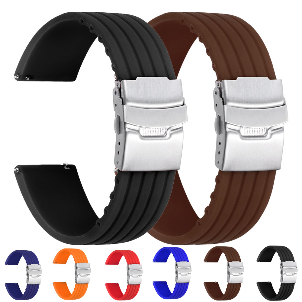18/20/22/24mm Quick Release Si - Fossil Smartwatch Accessories 评论和价格