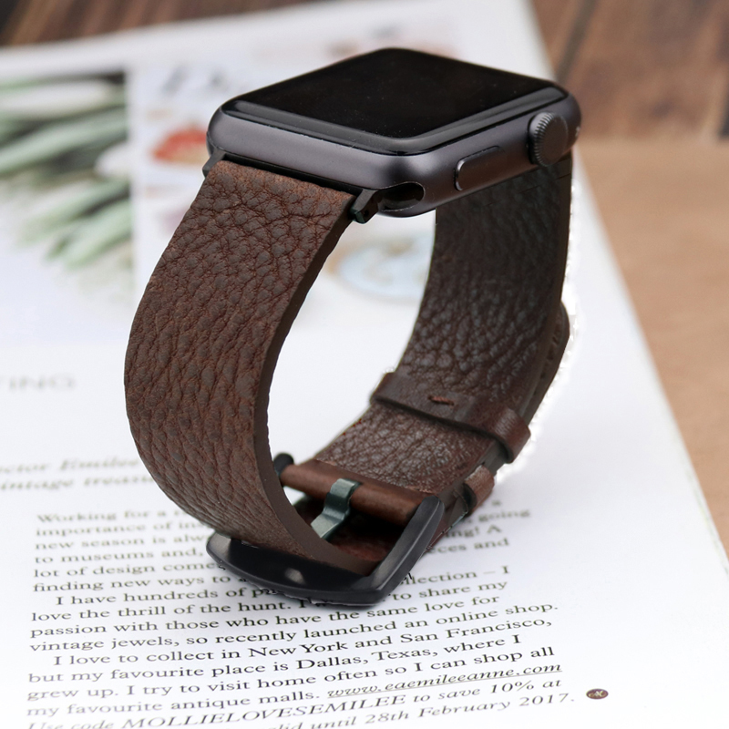 Italian Calfskinl Strap for Ap - Smartwatch Accessories Shop 评论和价格