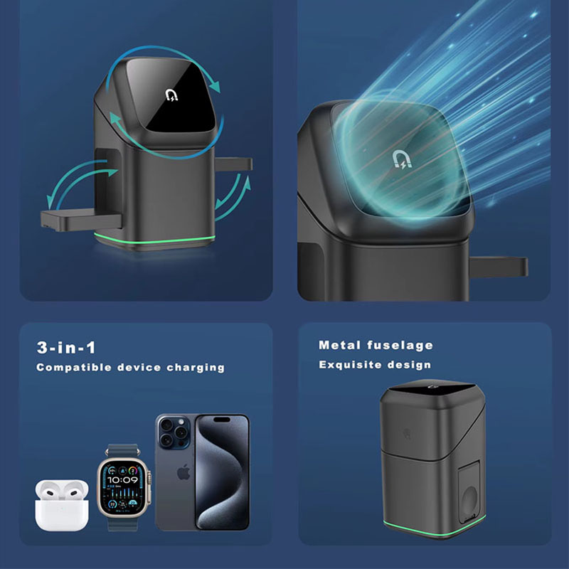 Praiser 25W Qi2 Foldable Touch - Smartwatch Touch 评论和价格