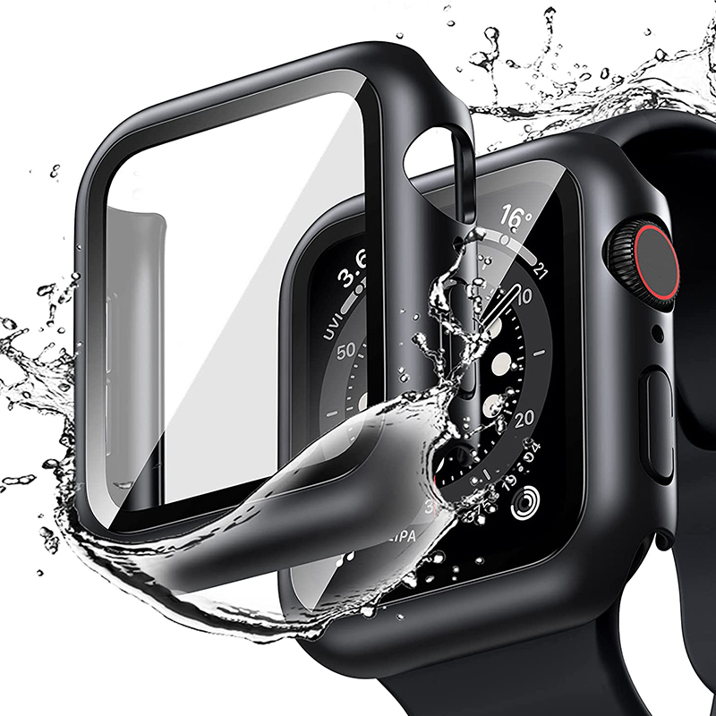 Tempered Glass+cover For Apple - Smartwatch Icon 评论和价格