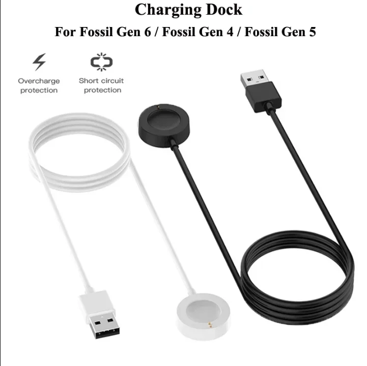 USB Magnetic Fast Charger Dock - Fossil Smartwatch Accessories 评论和价格