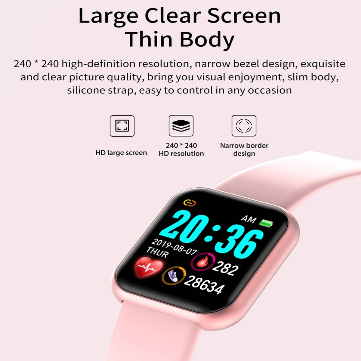 Smart Watch Message Remind Mus - Smartwatch Touch 评论和价格
