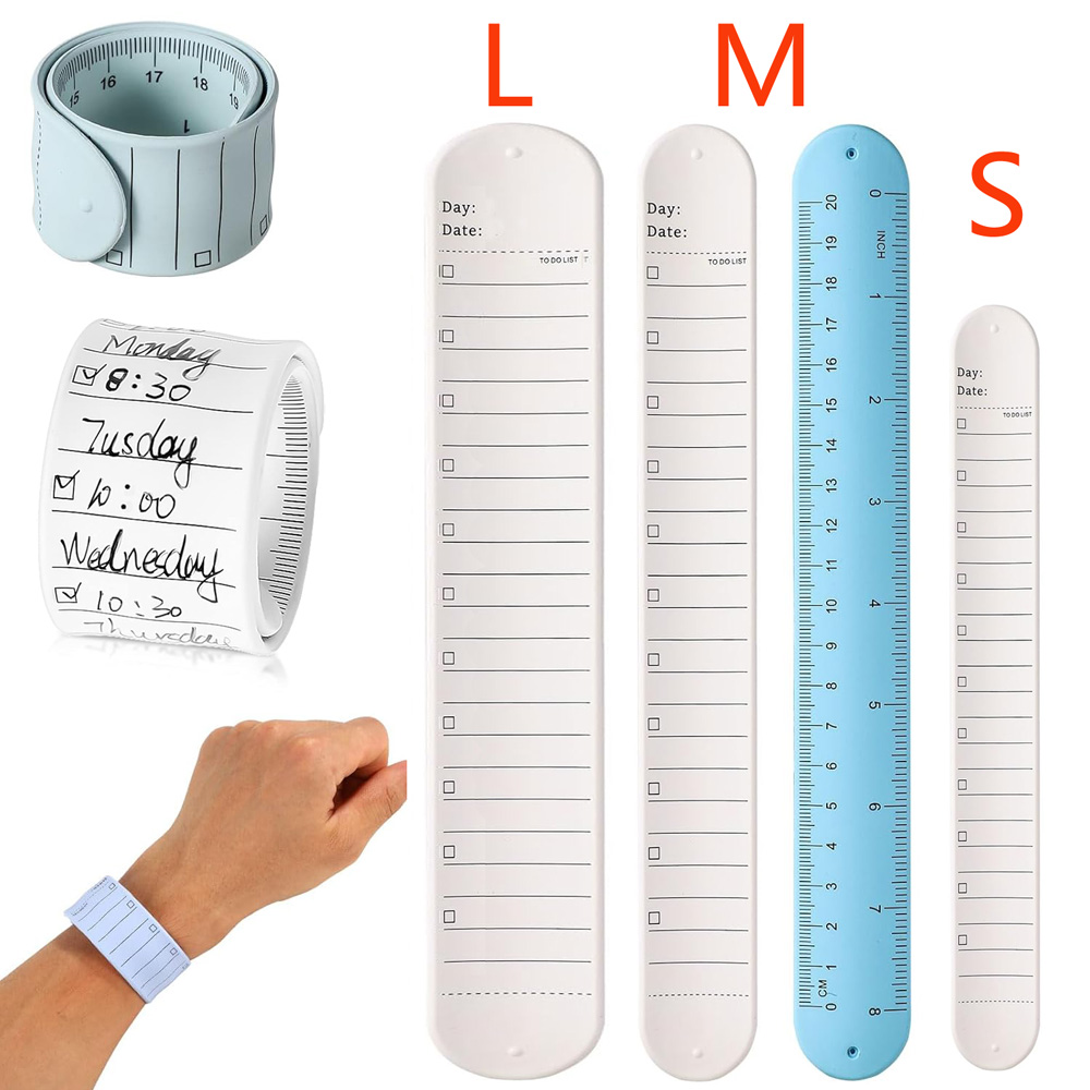 Silicone Wrist Notepad Slap Br - Silicone Band Replacement 评论和价格