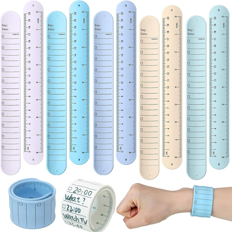 Silicone Wrist Notepad Slap Br - Silicone Band Replacement 评论和价格