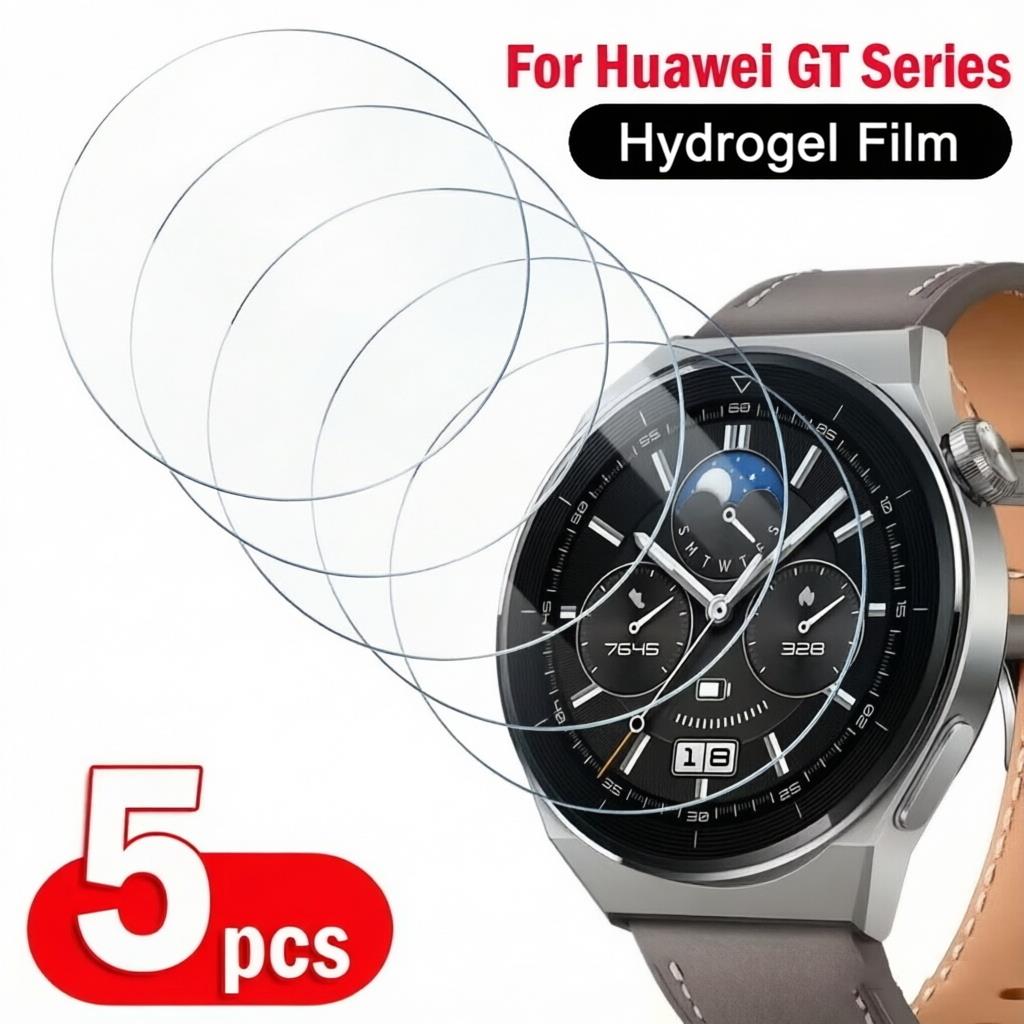 1-5Pcs Hydrogel Film For Huawe - Smartwatch Icon 评论和价格