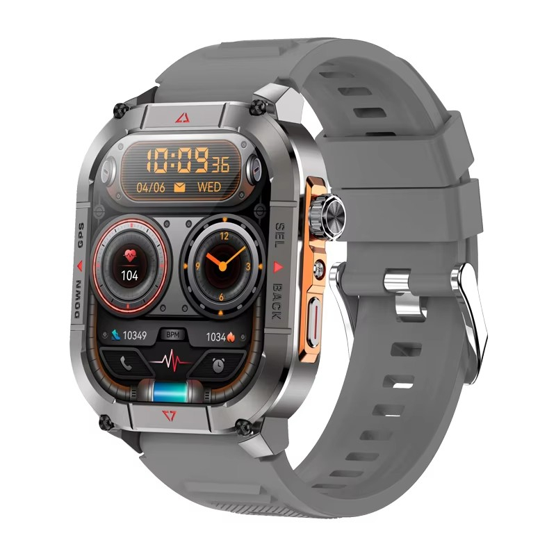 New HK84 Men Smart Watch AMOLE - Smartwatch Touch 评论和价格