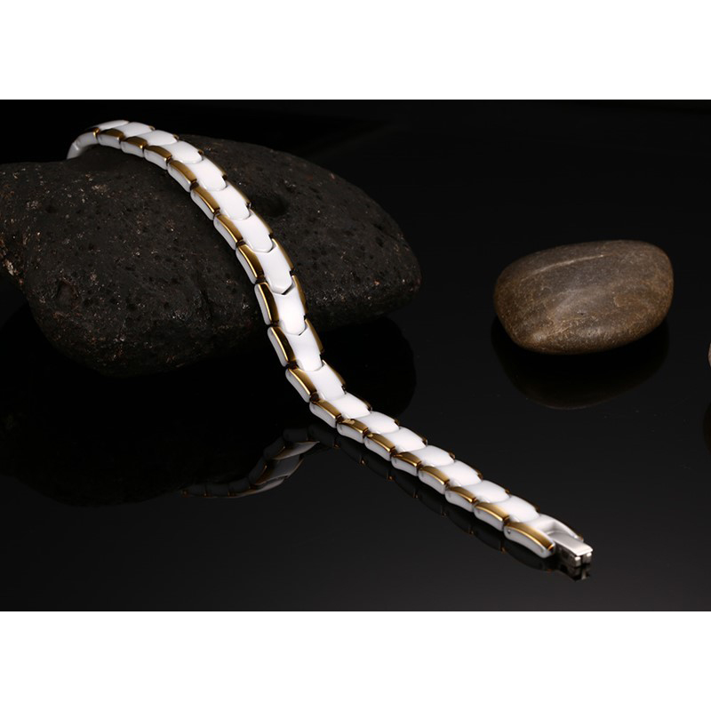 Vinterly Bracelets for Women A - Ceramic Link Bracelet 评论和价格
