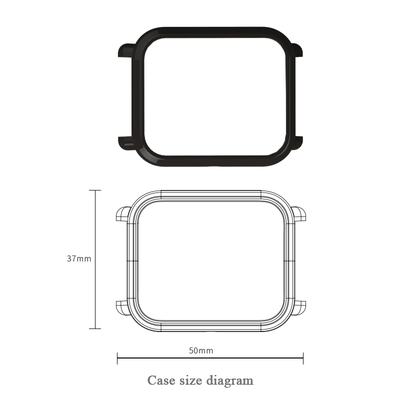 Case Cover for Amazfit Bip Ban - Silicone Band Replacement 评论和价格