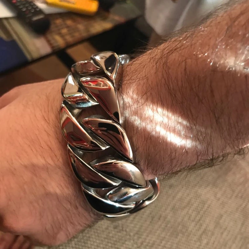 20/26/31MM 316L Stainless Stee - Ceramic Link Bracelet 评论和价格