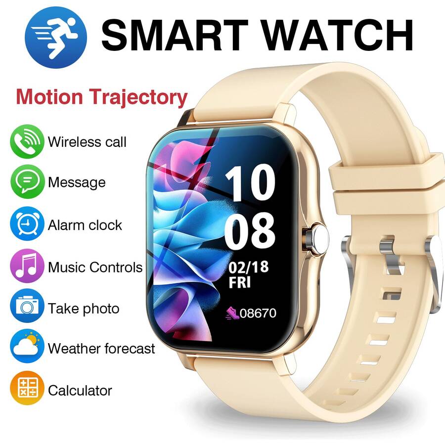 Smart Watch With Wireless Call - Smartwatch Touch 评论和价格
