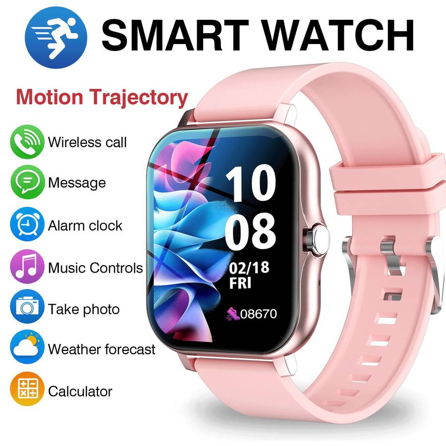 Smart Watch With Wireless Call - Smartwatch Touch 评论和价格