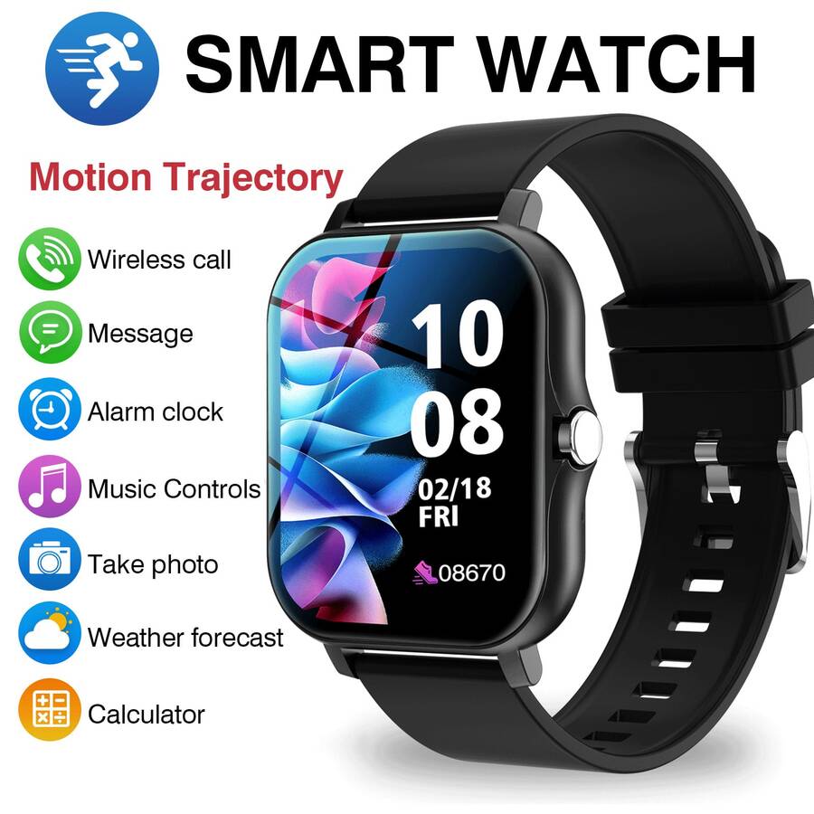 Smart Watch With Wireless Call - Smartwatch Touch 评论和价格