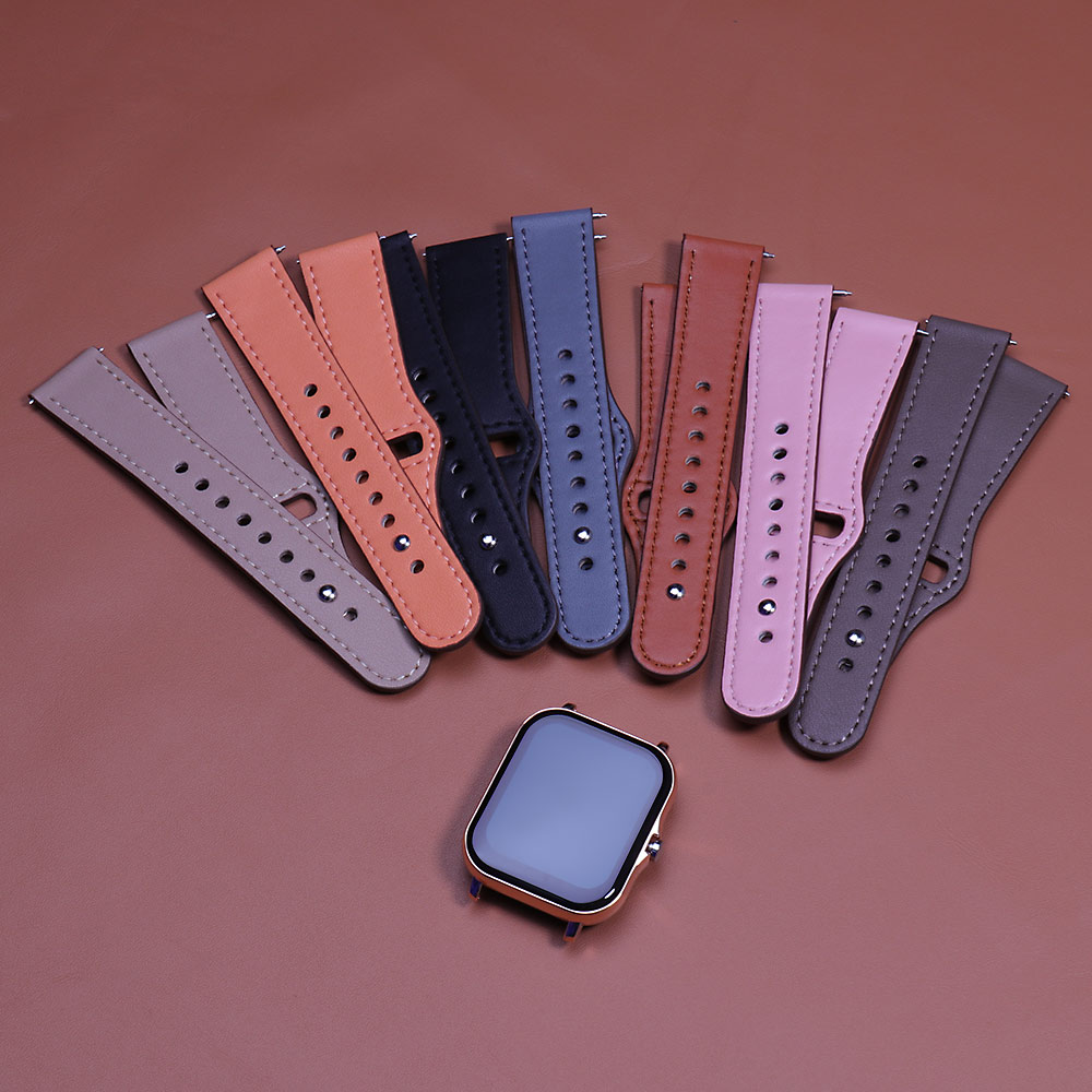 leather watch strap For Samsun - Titan Smartwatch Accessories 评论和价格