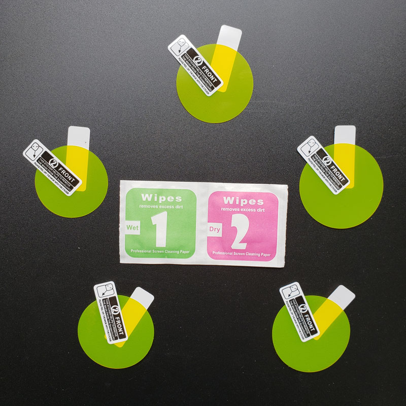 Round TPU Soft Clear Film For  - Motorola Smartwatch Accessories 评论和价格