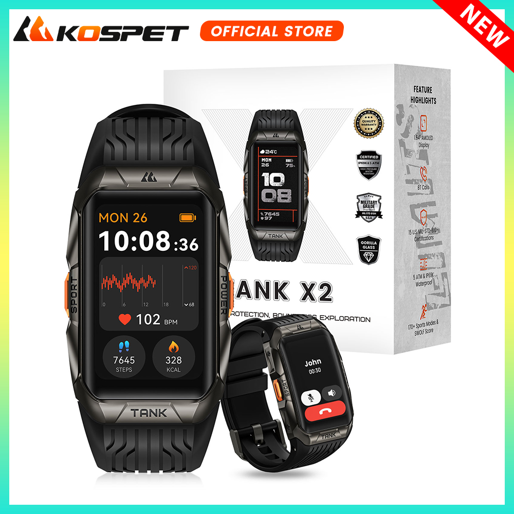 KOSPET TANK X2 Smart Watch For - Smartwatch X2 评论和价格