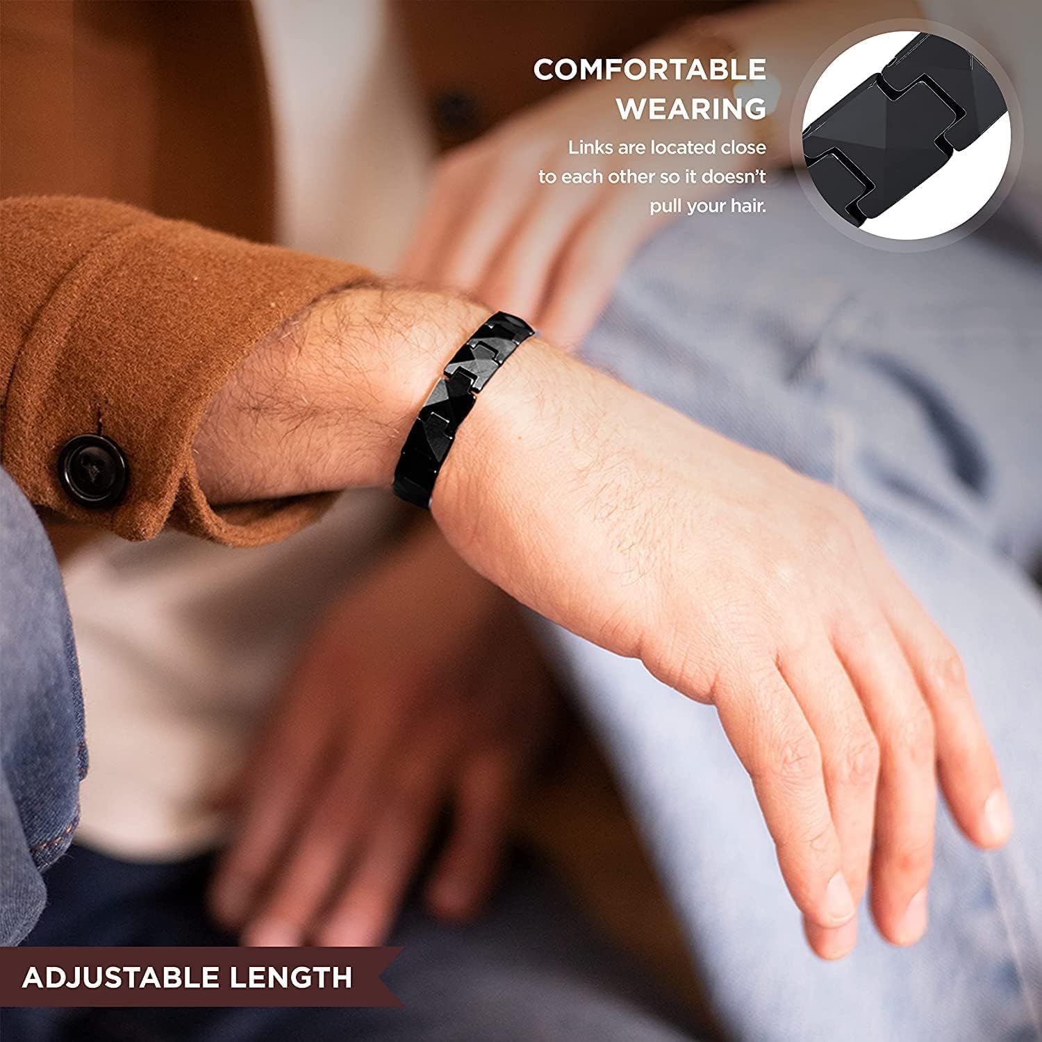 ARADOO Premium Ceramic Bracele - Ceramic Link Bracelet 评论和价格