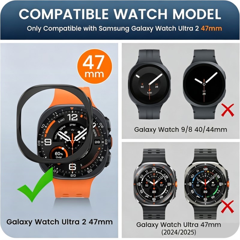 Hollow TPU Case for Samsung Ga - Samsung Smartwatch Ultra Accessories 评论和价格