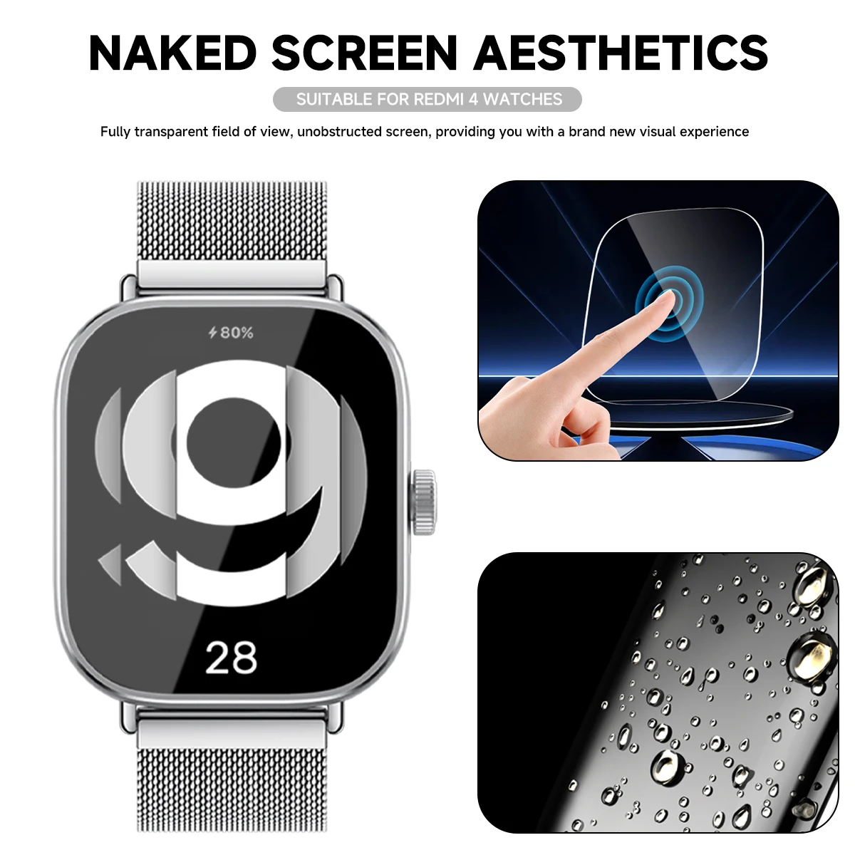 Tempered Glass for Xiaomi Redm - Smartwatch Icon 评论和价格