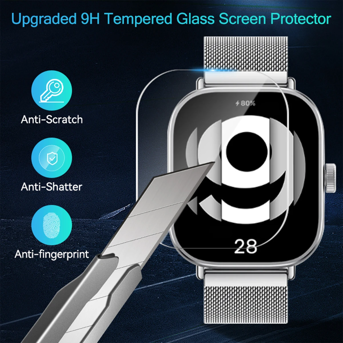 Tempered Glass for Xiaomi Redm - Smartwatch Icon 评论和价格