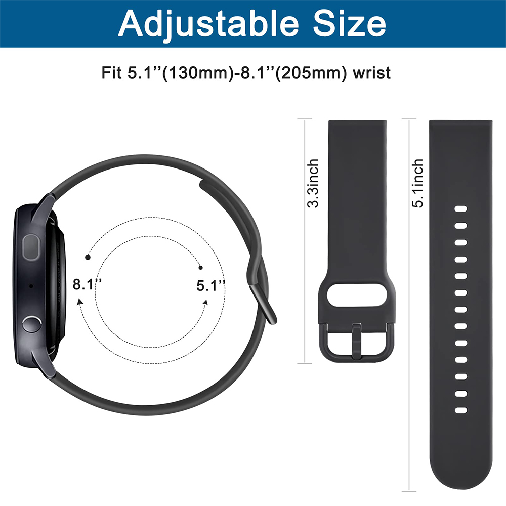 20mm 22mm Band For Samsung gal - Titan Smartwatch Accessories 评论和价格