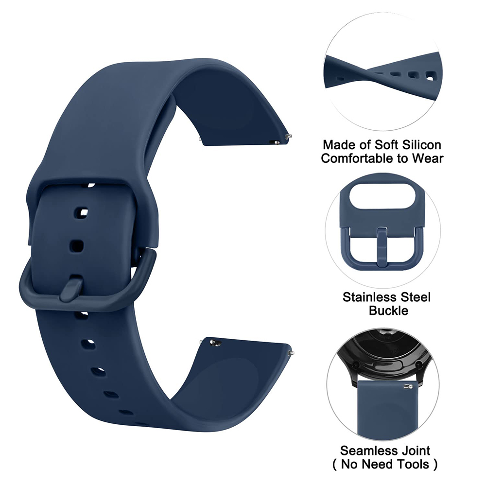 20mm 22mm Band For Samsung gal - Titan Smartwatch Accessories 评论和价格