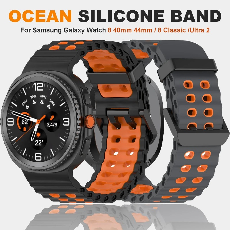 Two-Tone Strap For Samsung Gal - Samsung Smartwatch Ultra Accessories 评论和价格