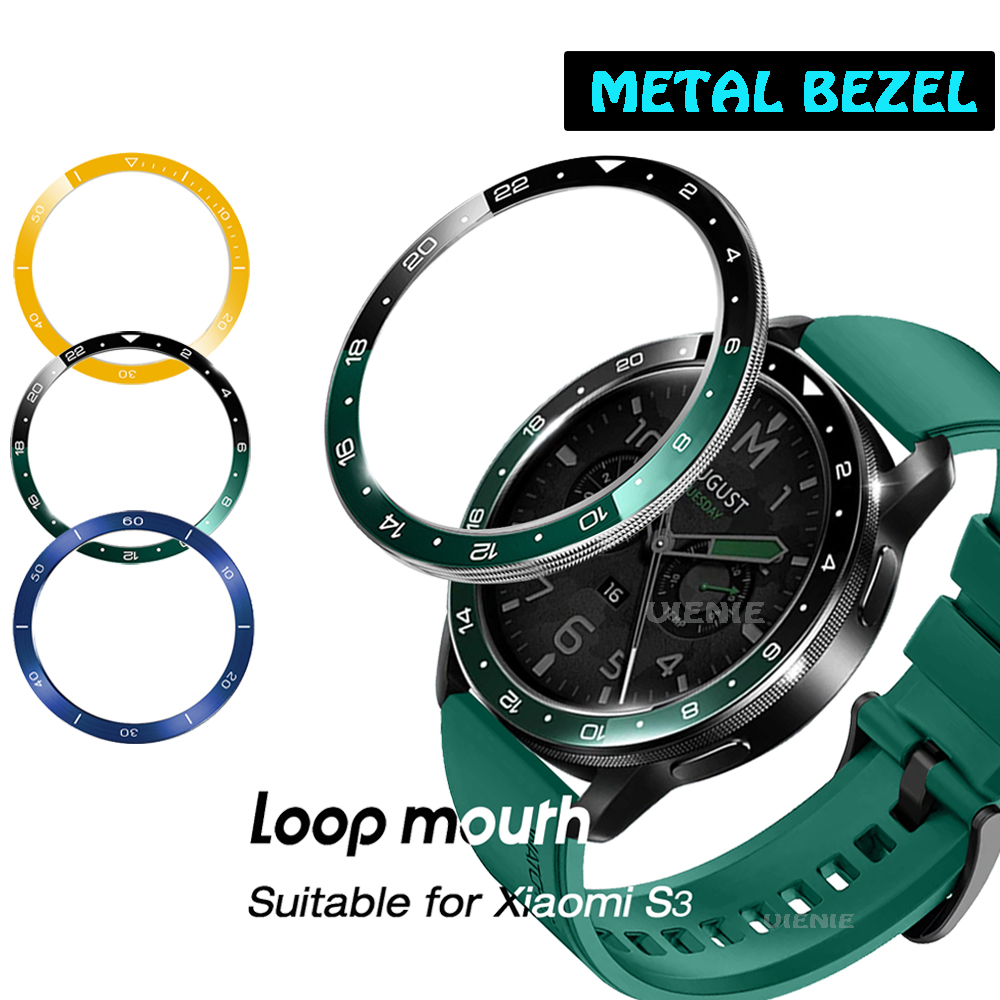 Bezel Ring For Xiaomi Watch S3 - Xiaomi Smartwatch Accessories 评论和价格