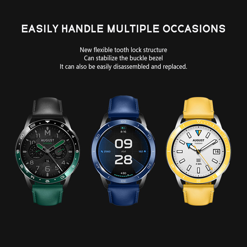 Bezel Ring For Xiaomi Watch S3 - Xiaomi Smartwatch Accessories 评论和价格