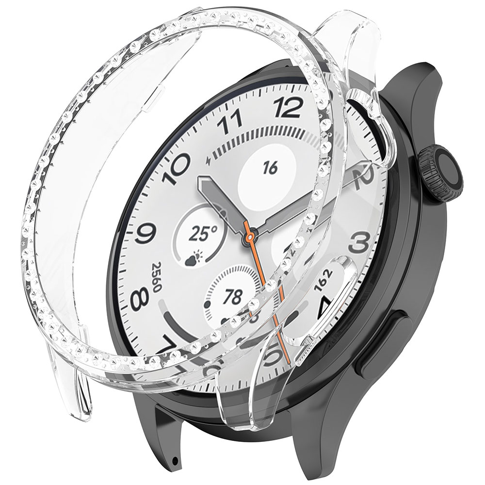 Bling PC Case + Glass Film For - Xiaomi Smartwatch Accessories 评论和价格