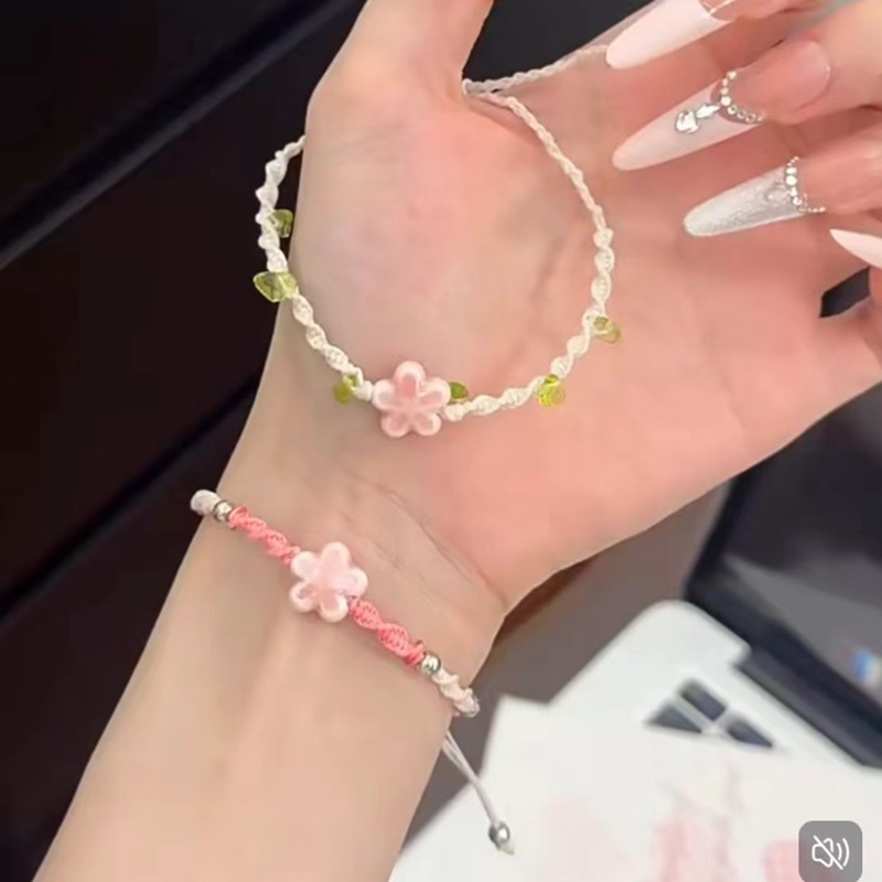 Handmade Weaving Ceramic Beadi - Ceramic Link Bracelet 评论和价格