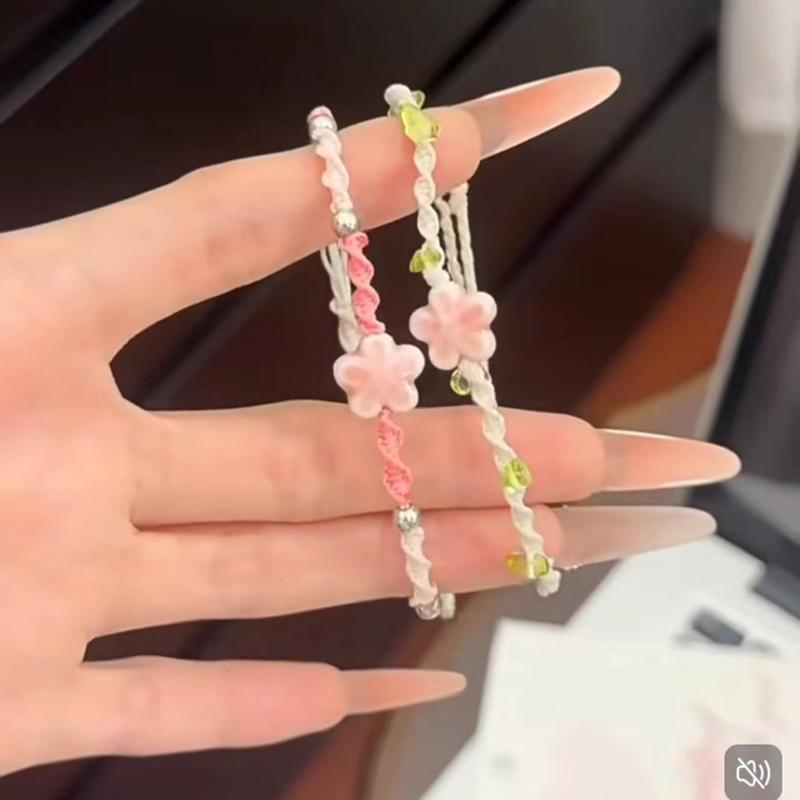 Handmade Weaving Ceramic Beadi - Ceramic Link Bracelet 评论和价格