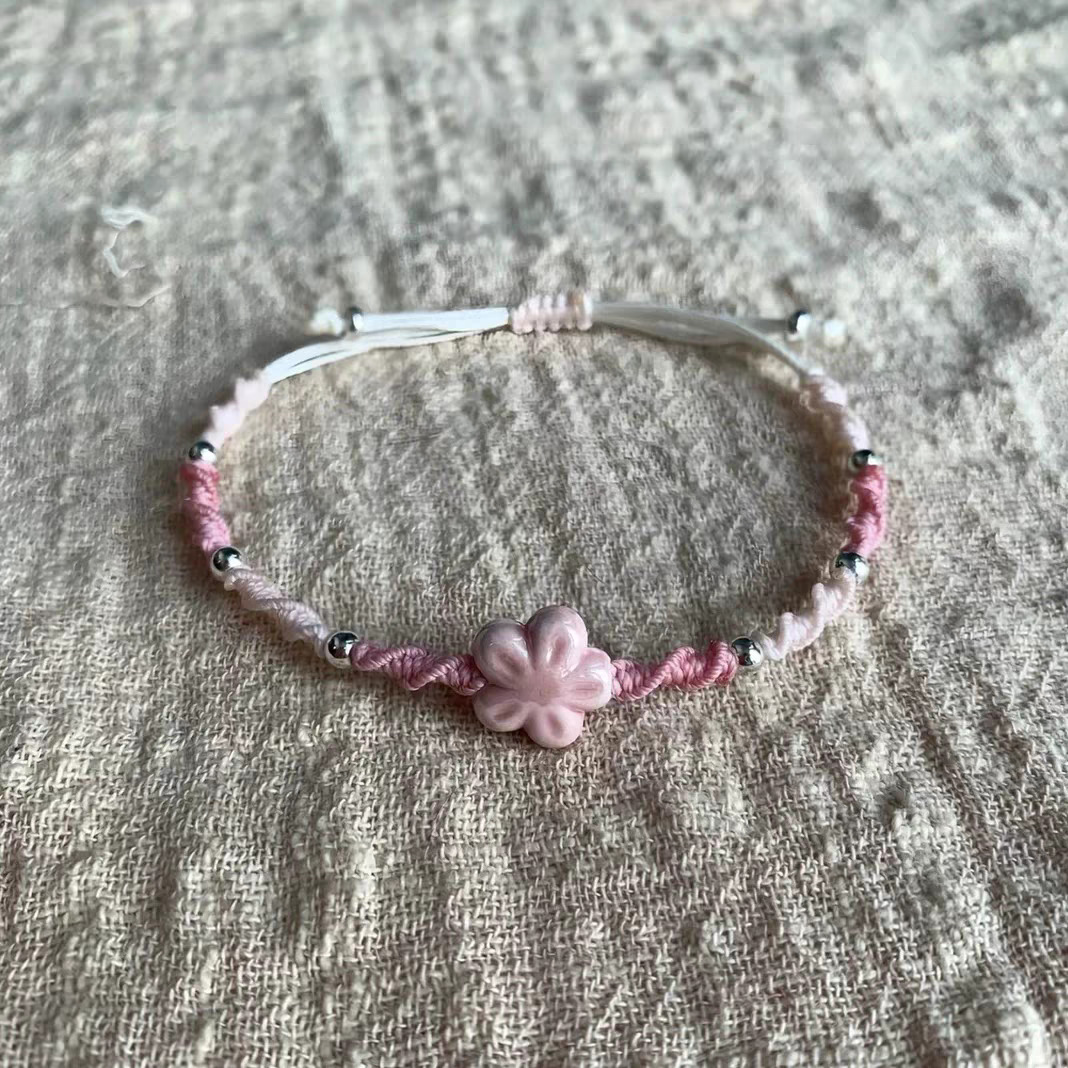 Handmade Weaving Ceramic Beadi - Ceramic Link Bracelet 评论和价格