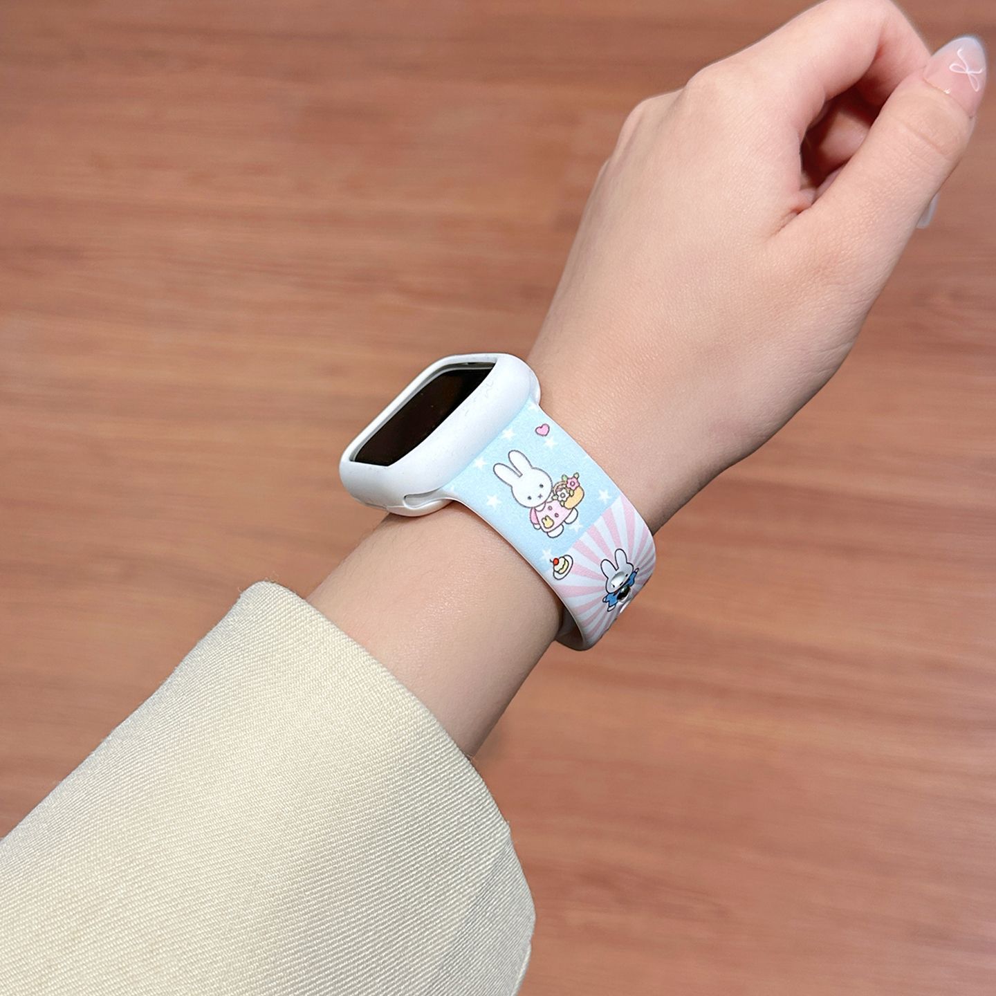 Dopamine Color Miffy Silicone  - Silicone Band Replacement 评论和价格