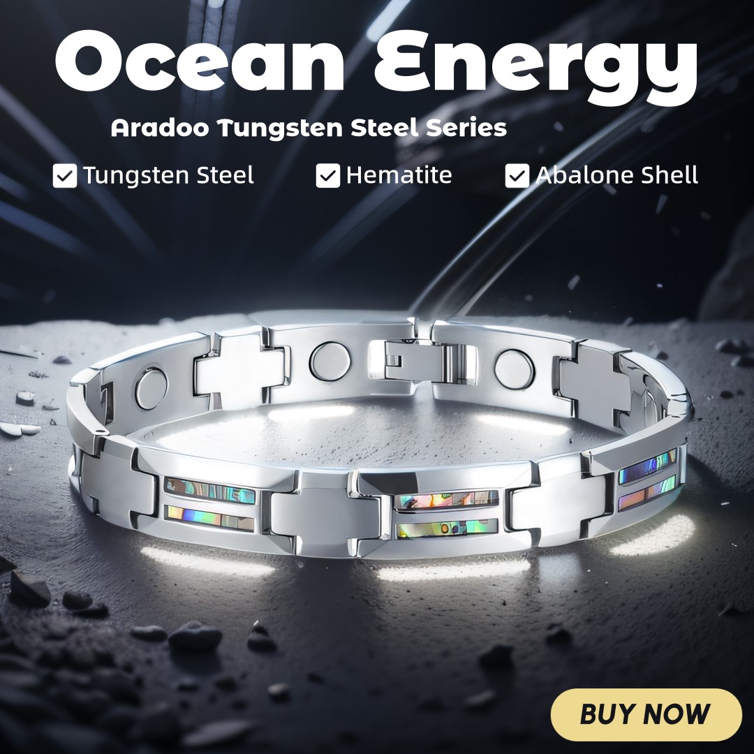 Abalone Shell Tungsten Steel B - Ceramic Link Bracelet 评论和价格