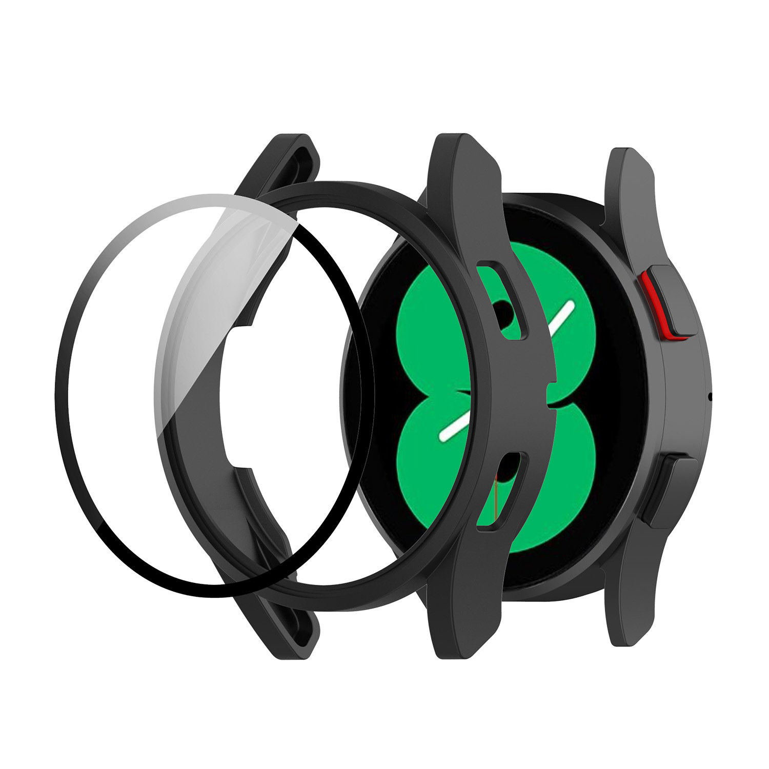 Glass+Case for samsung Galaxy  - Accessories For Galaxy Watch 5 评论和价格