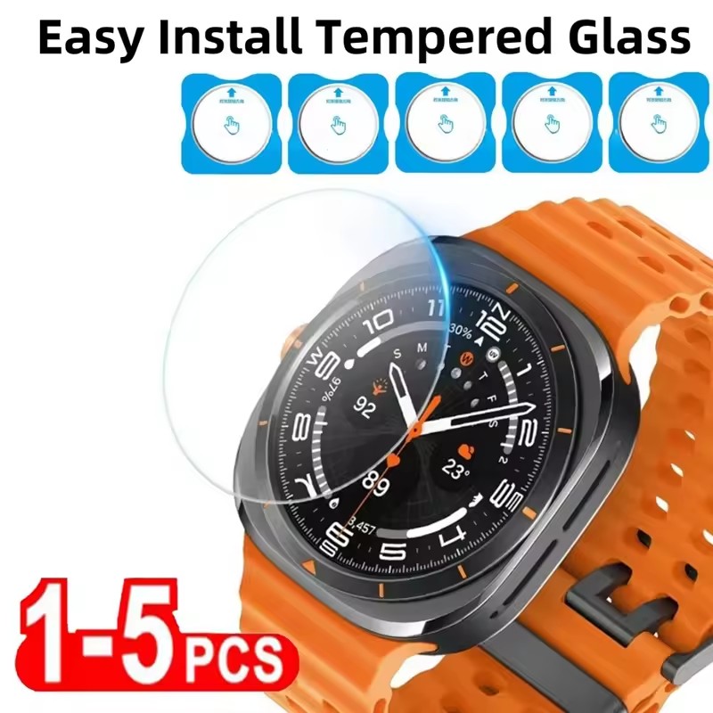 1-5PCS Premium Tempered Glass  - Samsung Smartwatch Ultra Accessories 评论和价格