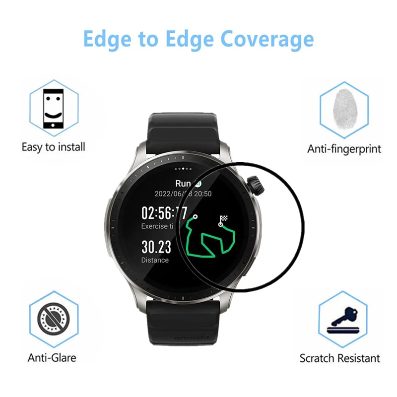 For Amazfit GTR 4 Screen Prote - Smartwatch Icon 评论和价格