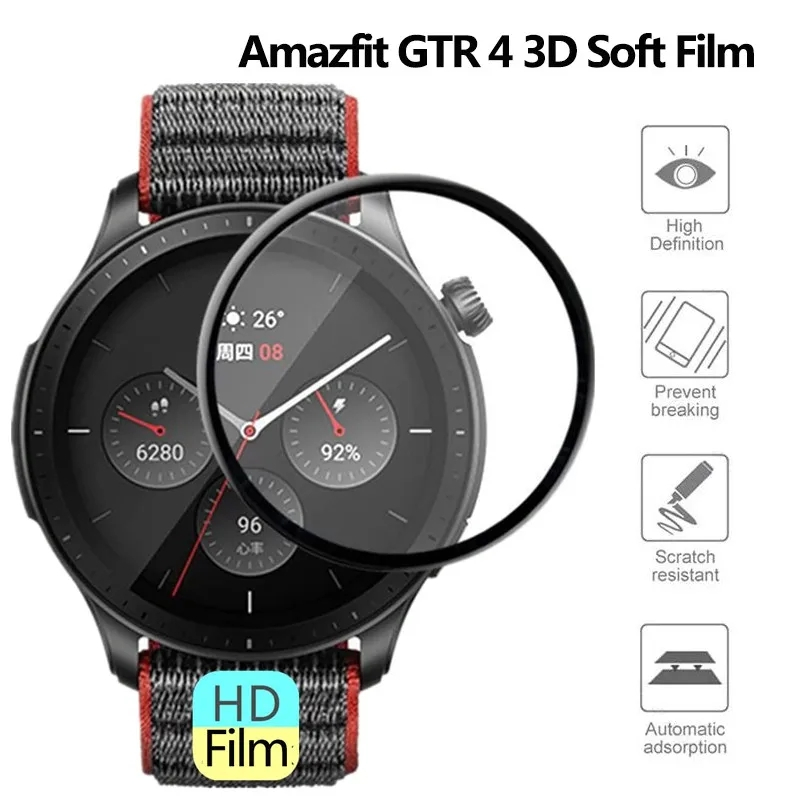 For Amazfit GTR 4 Screen Prote - Smartwatch Icon 评论和价格