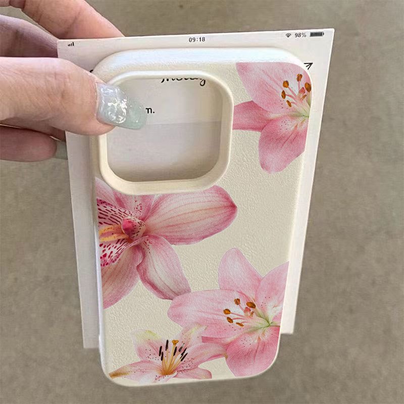 Pink Lily Lychee Texture Phone - Samsung Galaxy S25 评论和价格